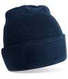 BB445R B445R Beechfield Recycled Original Patch Beanie French Navy colour image